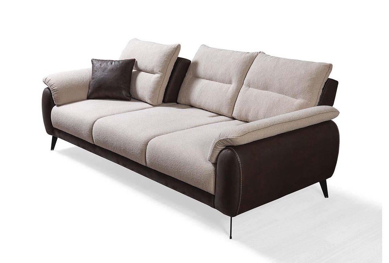 Anka Koltuk Takımı Krem 3+1