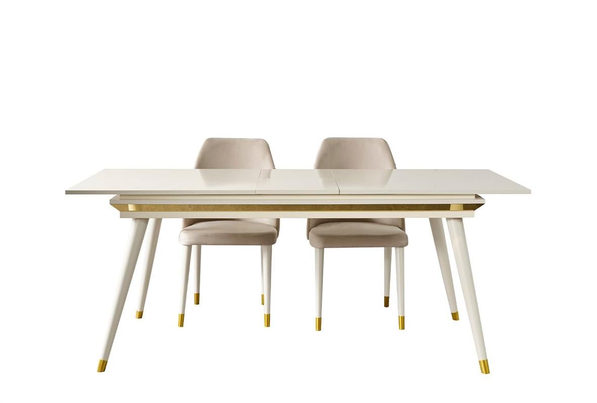 Lotus Dining Room Set Gold