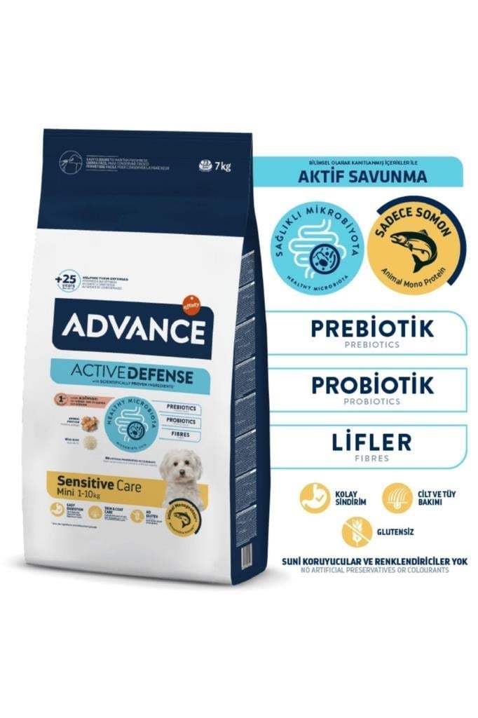 Advance Advance Küçük Irk Somonlu Yetişkin Köpek Maması 7 kg