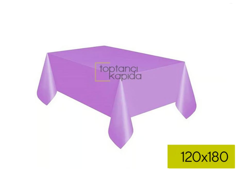 Toptan Plastik Masa Örtüsü Mor