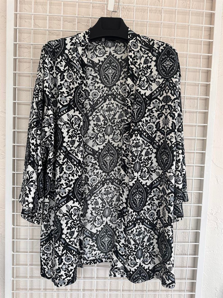 Desenli Kimono