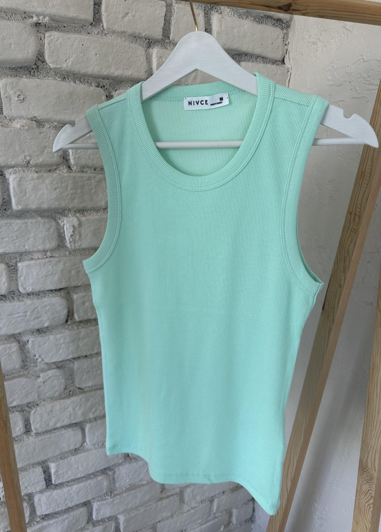 Mint Rengi Fitilli Pamuk Atlet