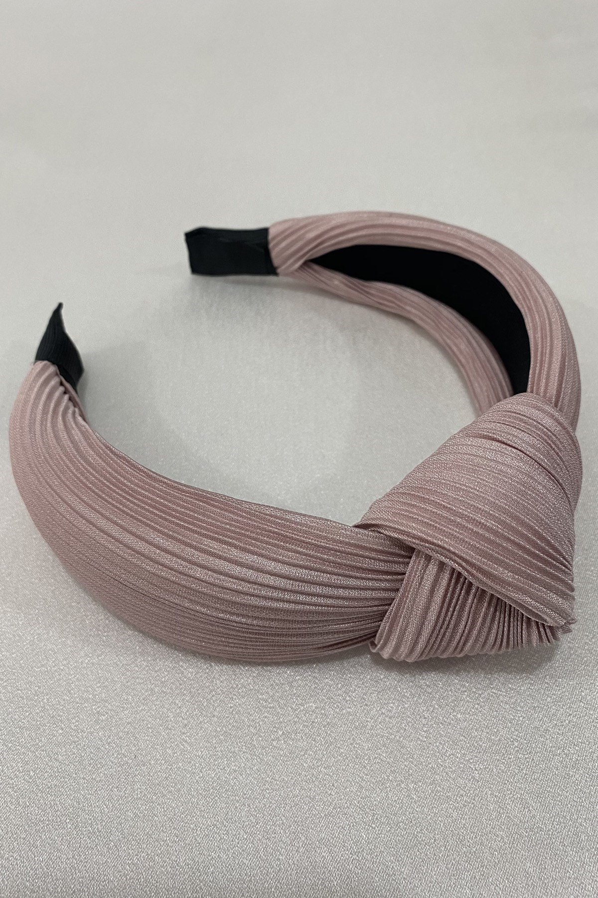Pembe Düğüm Kadife Taç