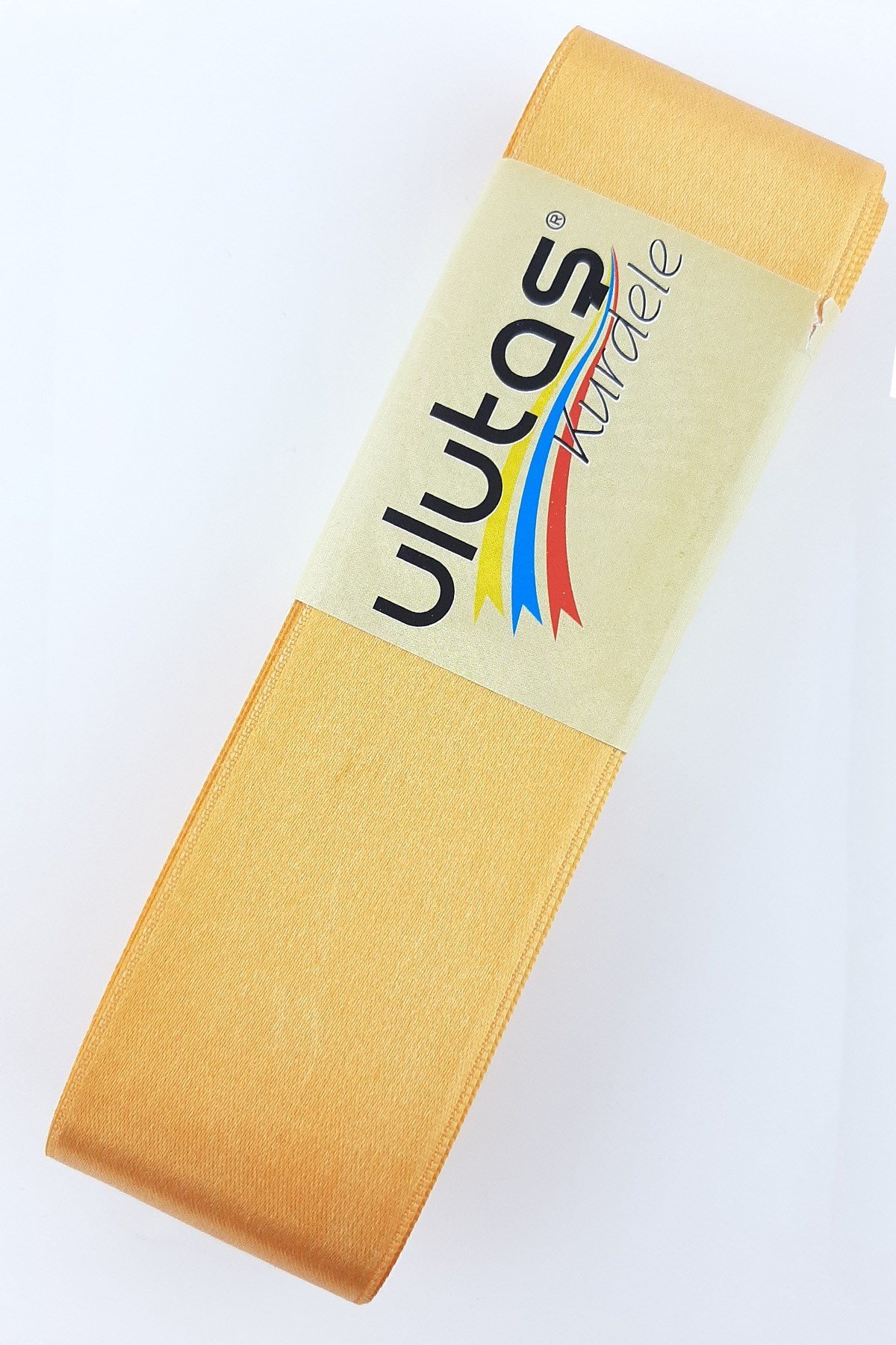 Turuncu Saten Kurdele 4 cm 10 mt
