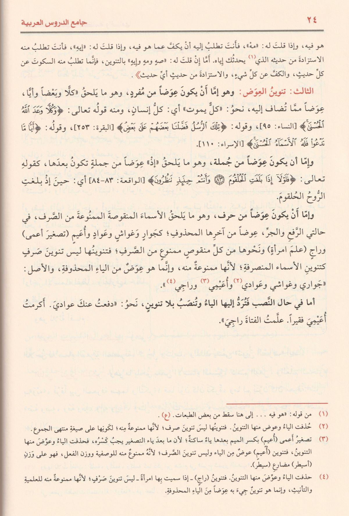 جامع الدروس العربية