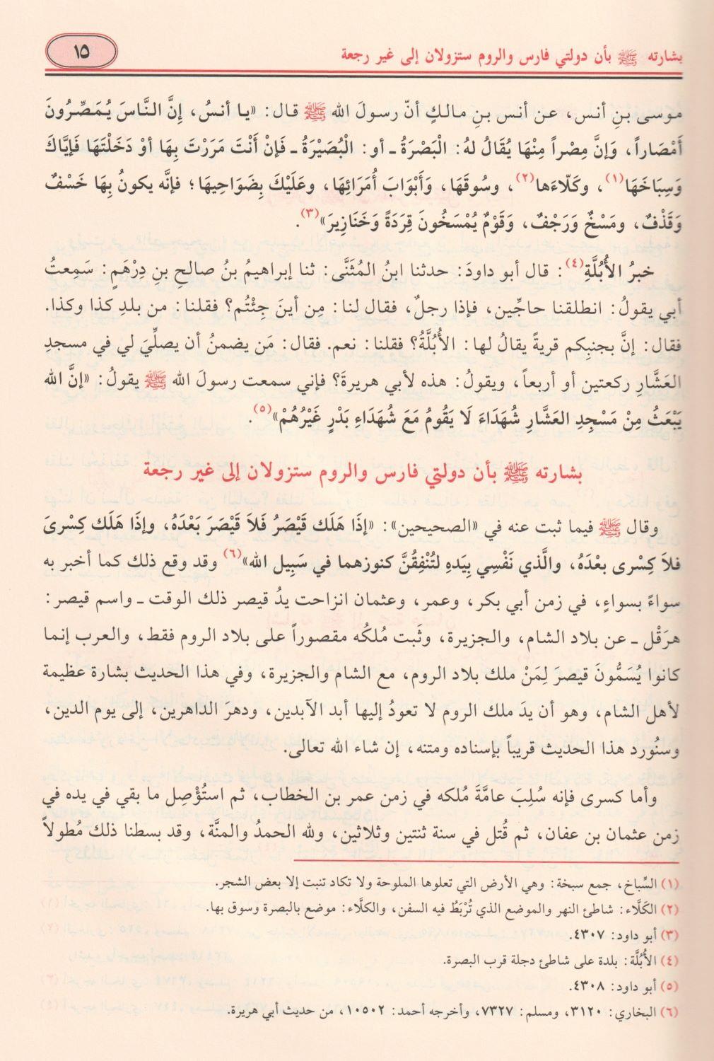 En Nihaye Fil Fiten Vel Melahim Arapça -  النهاية في الفتن والملاحم - arapça kitap - arapça kitaplar medrese