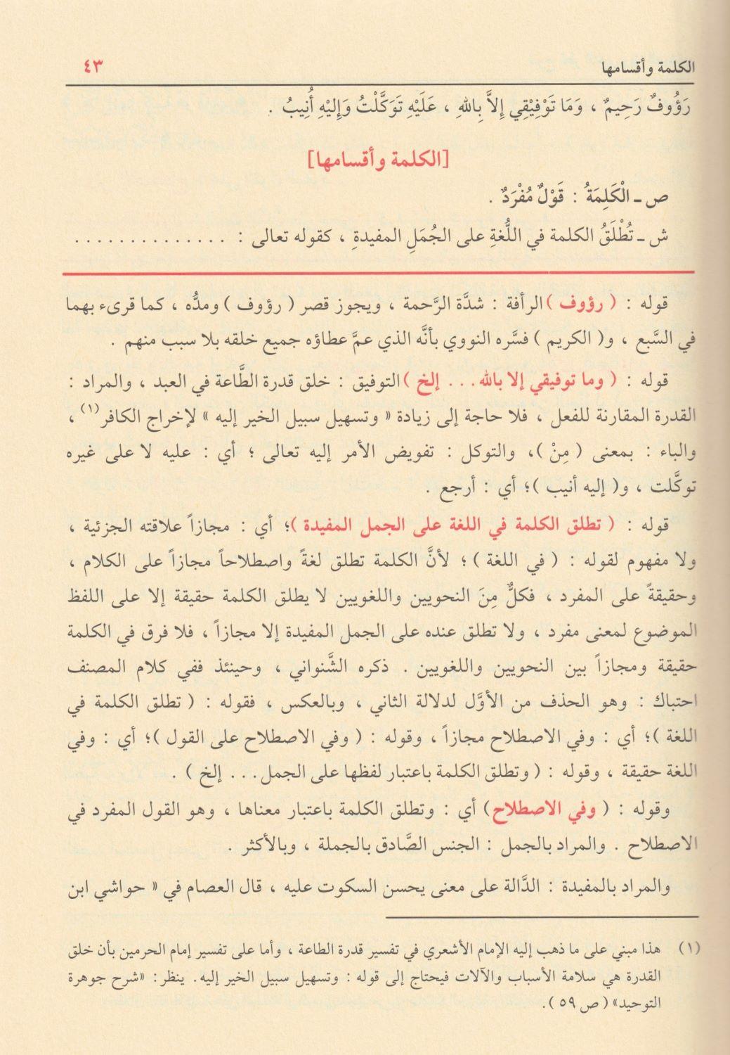 شرح قطر الندى وبل الصدى - arapça kitap - arapça kitaplar medrese