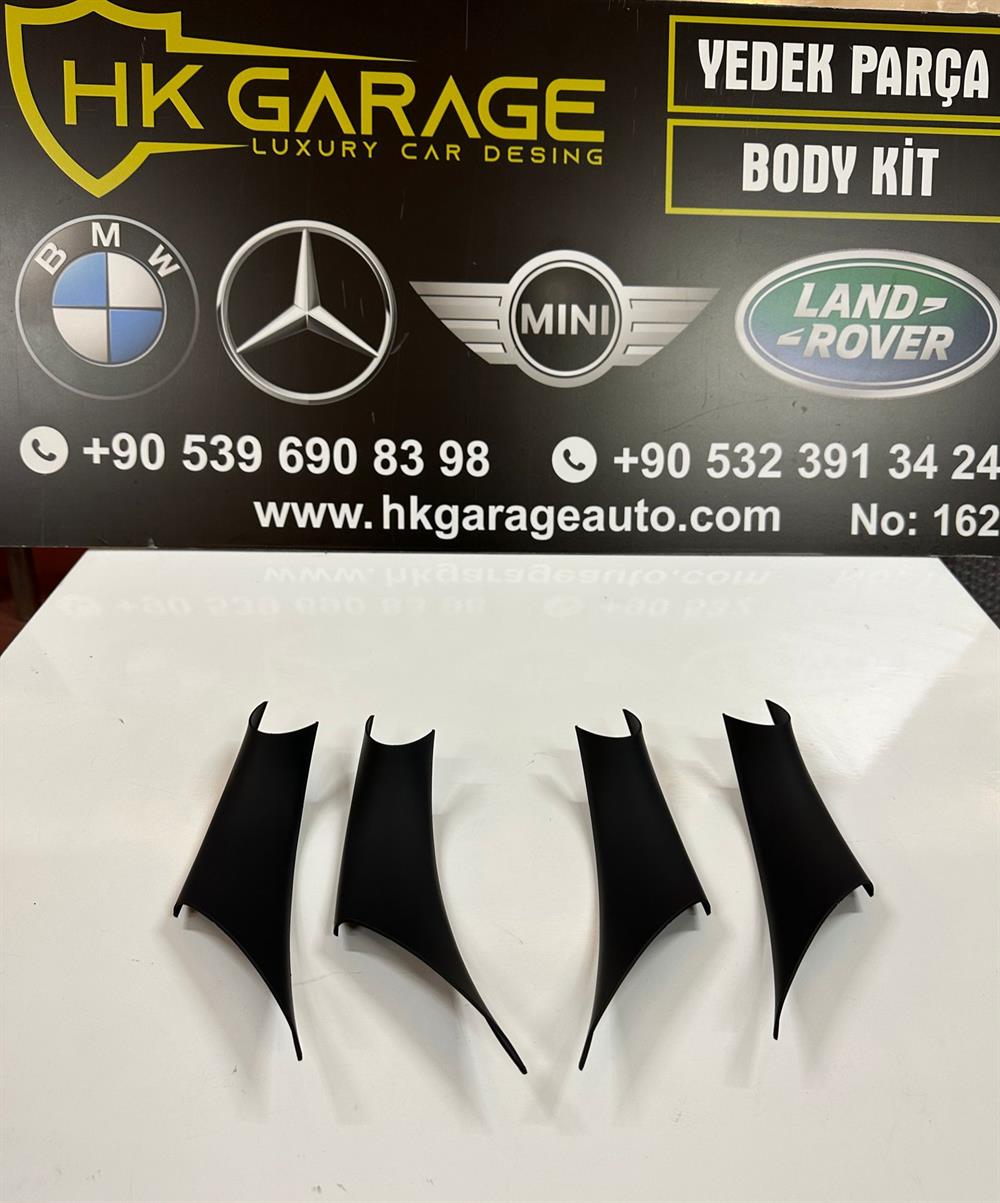 Bmw F30 İç Kapı Kolu Kaplama Seti Siyah