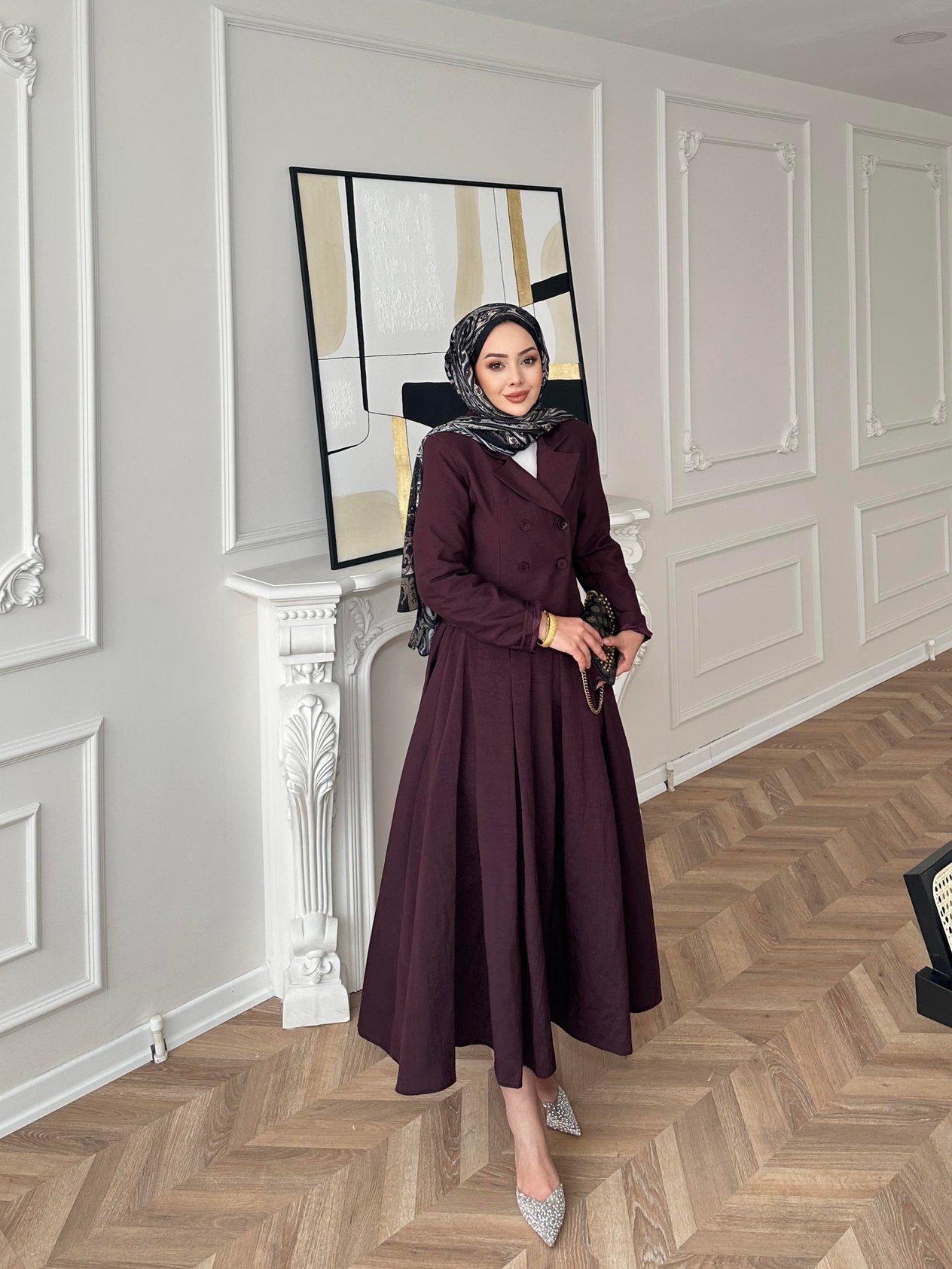 Cora Etekli Takım Bordo 