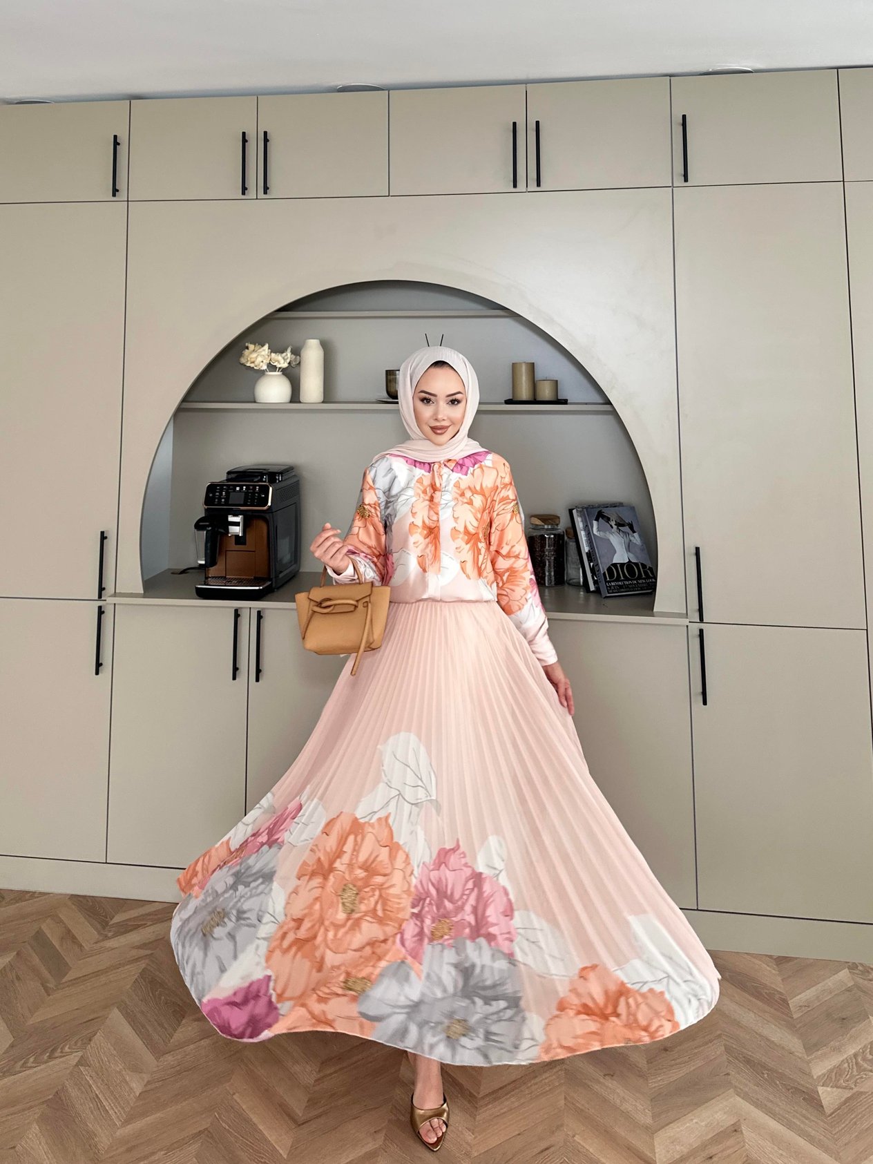 Grace Etekli Takım Bej