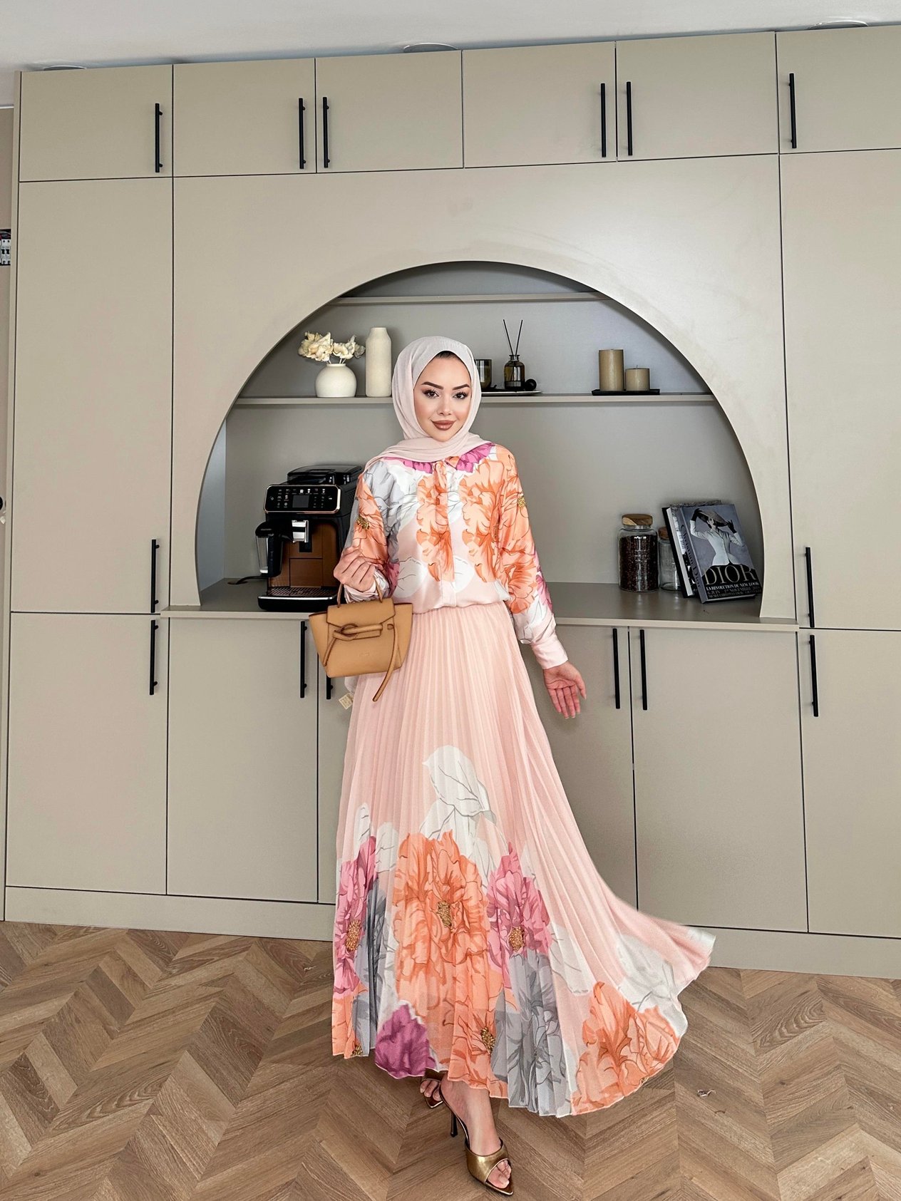 Grace Etekli Takım Bej