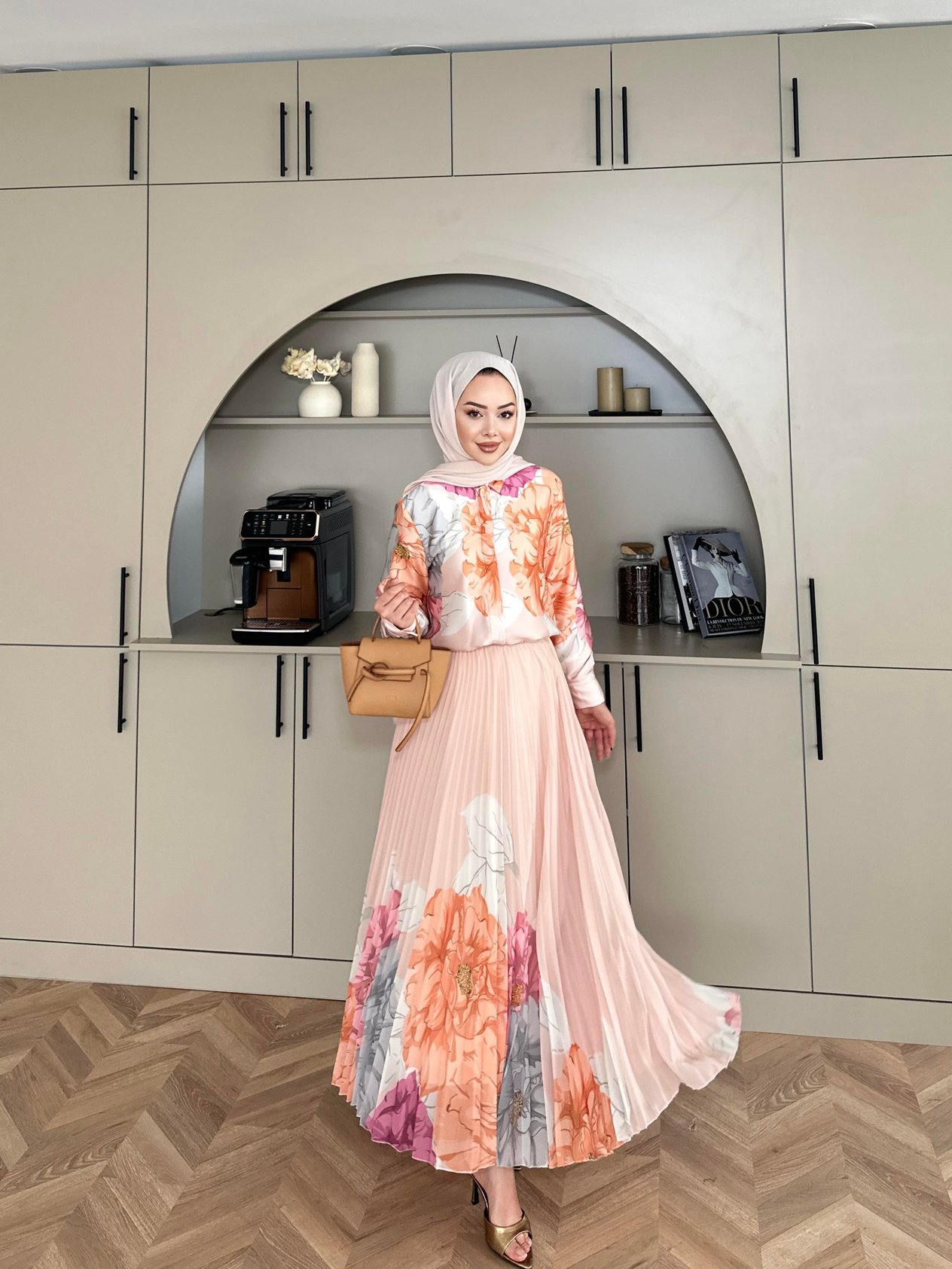 Grace Etekli Takım Bej