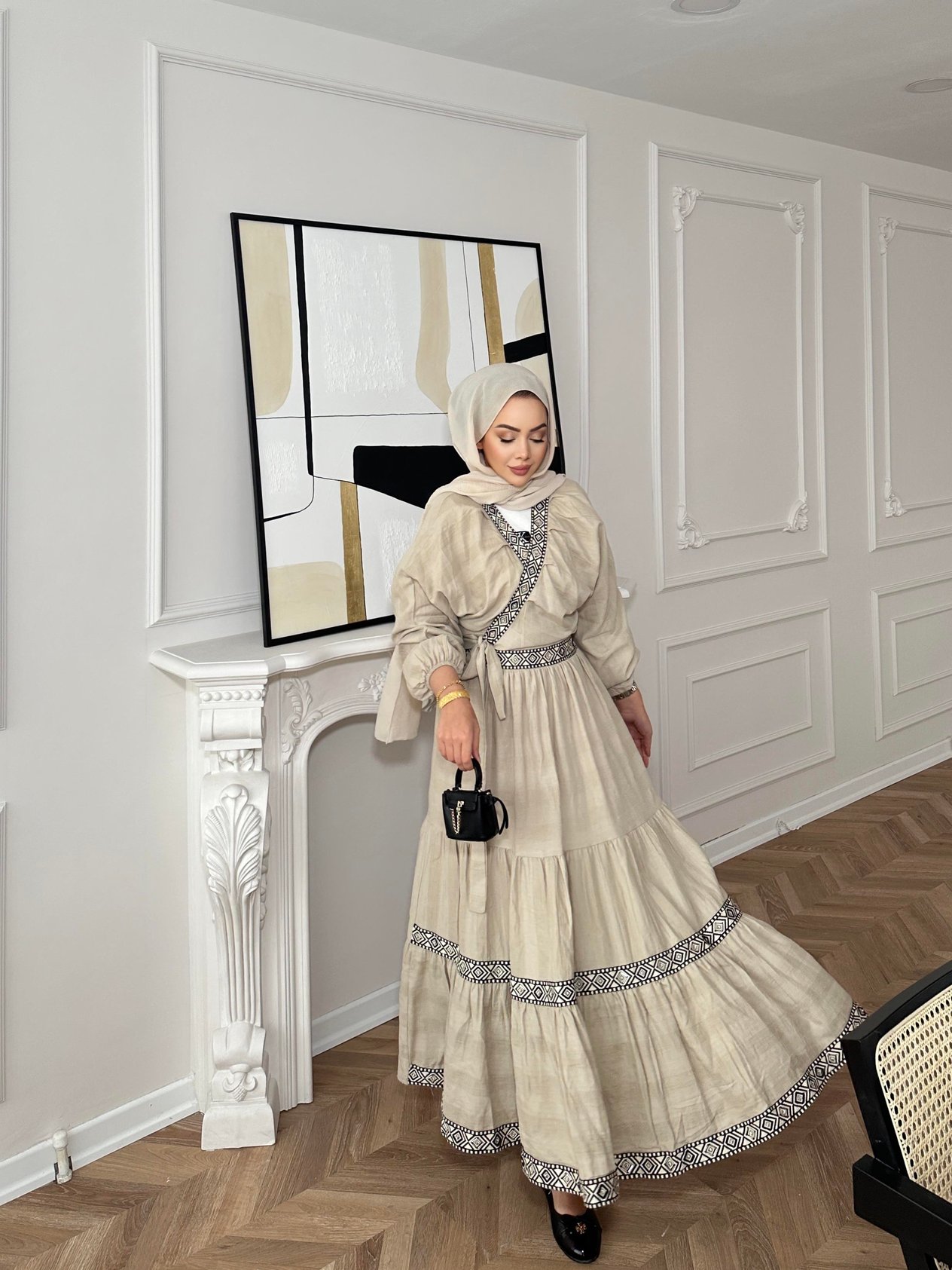 Maja Kimono Takım Vizon