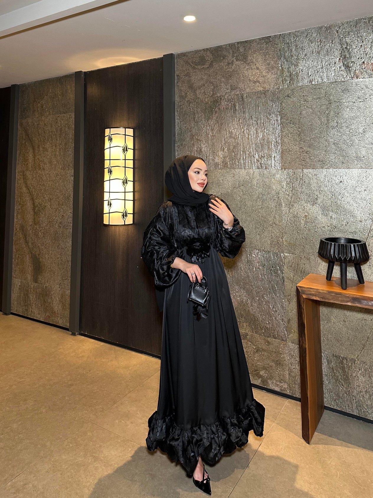 Noor Elbise Siyah 