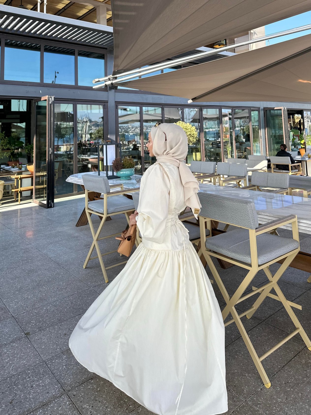 Porcelain Elbise Bej