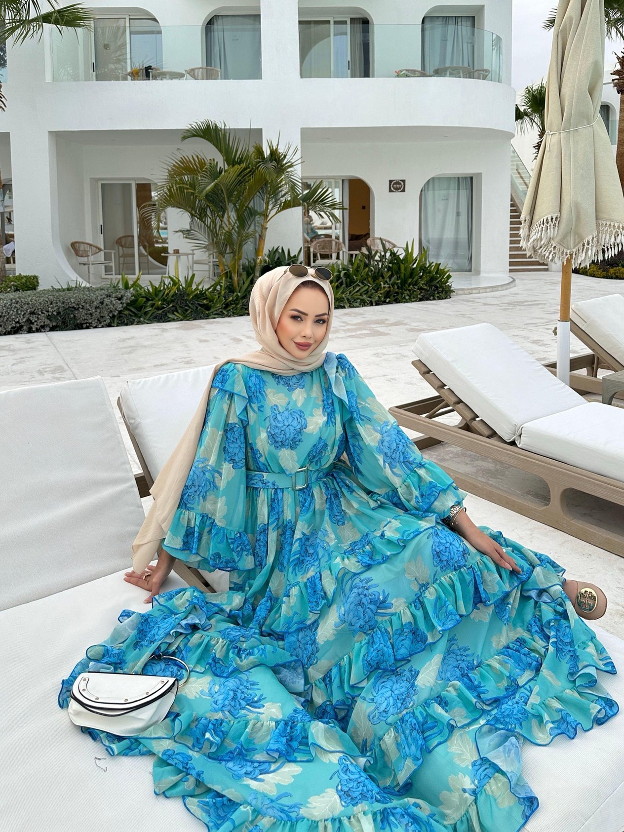 Sofya Elbise Mint Yeşili 
