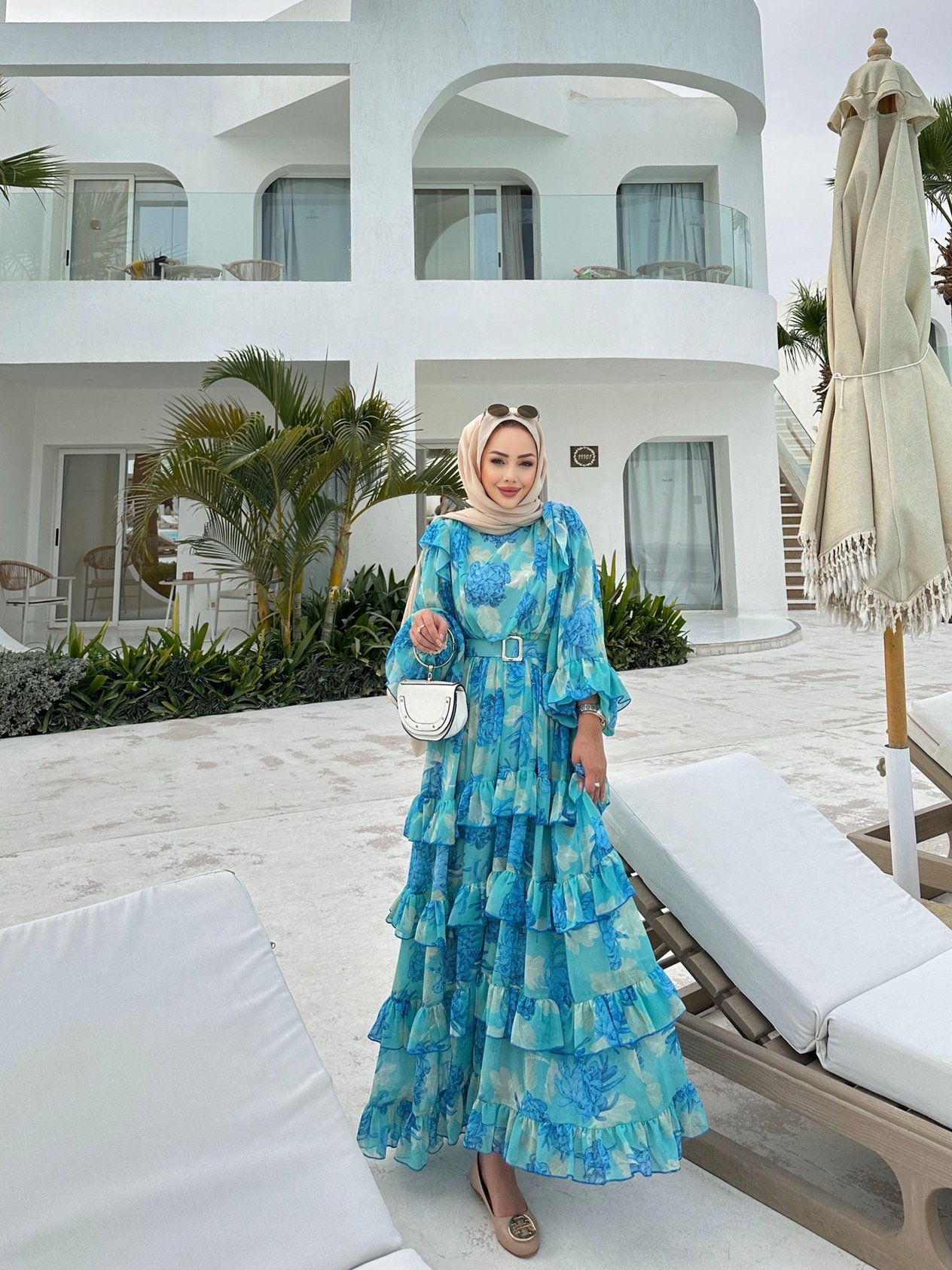 Sofya Elbise Mint Yeşili 