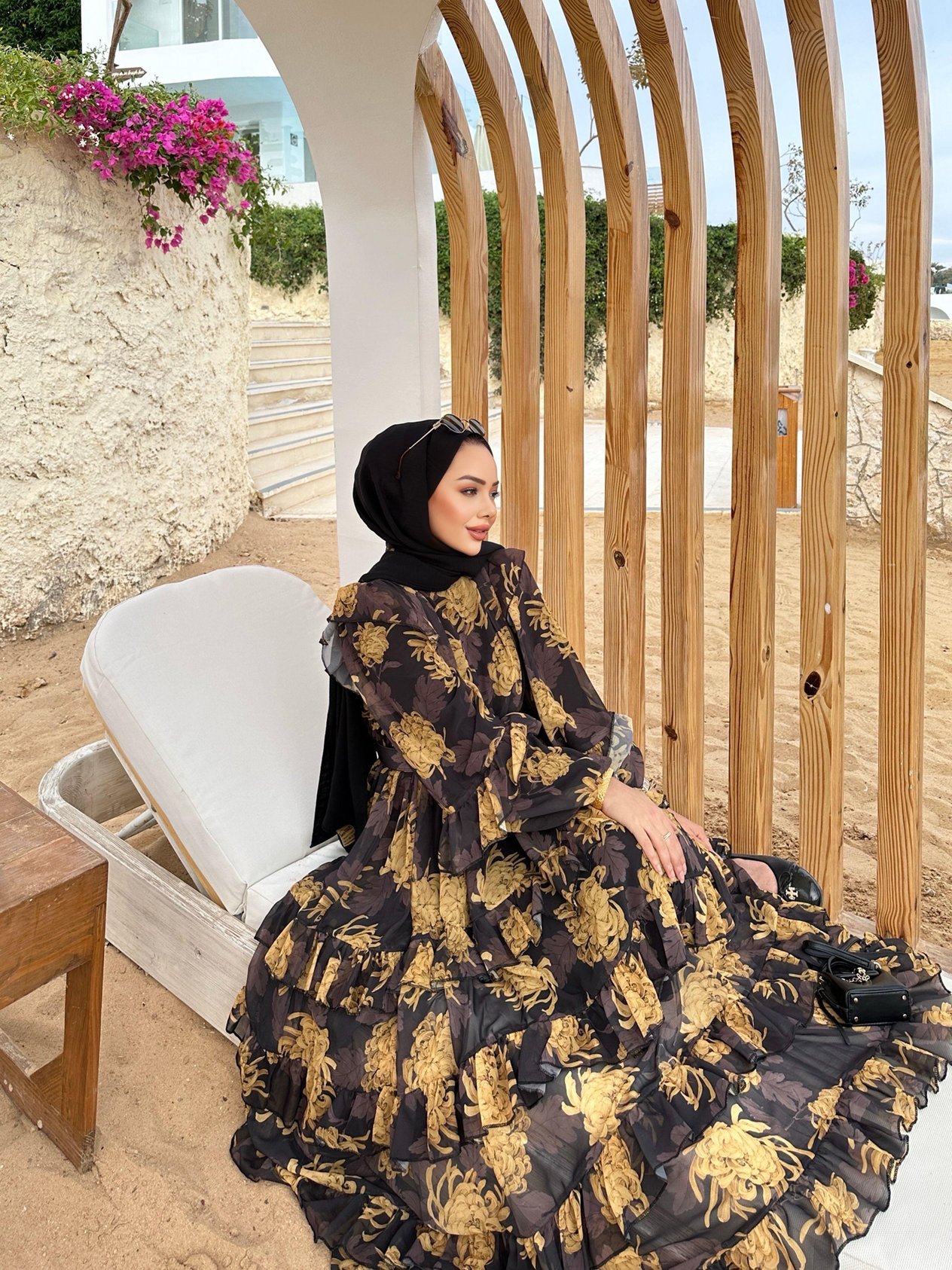 Sofya Elbise Siyah