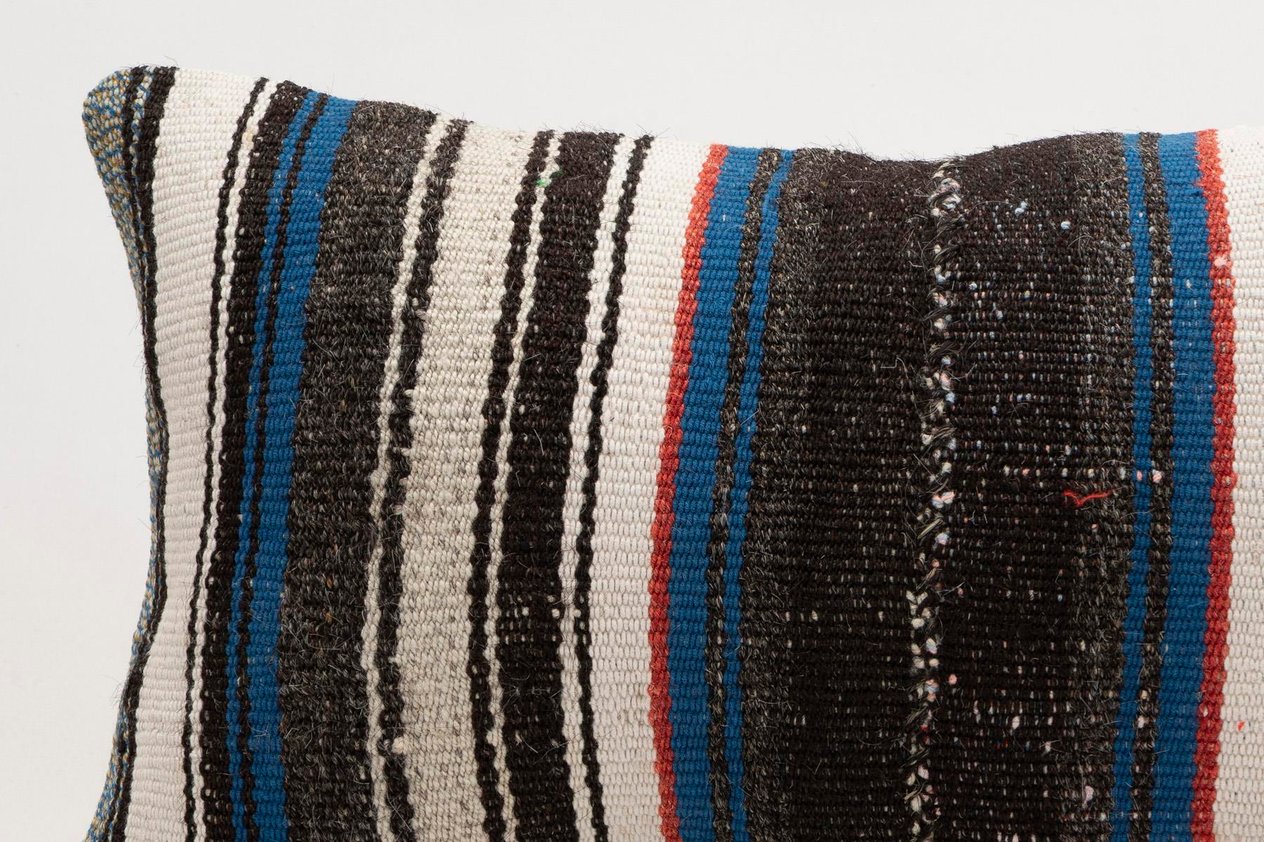 12x20 inches (30x50 cm) Kilim Pillow | KILIM WHOLESALE - Vintage Handmade Pillows - Vintage Handmade Kilim Rugs - It is 100% wool. Artistic and historical rugs. Old handwoven rugs. - Online hand woven rugs and kilim cushions sales. Shipping to a
