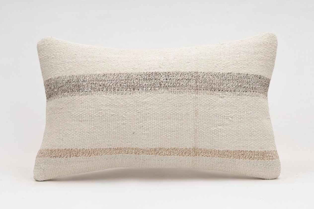 12x20 inches (30x50 cm) Kilim Pillow | KILIM WHOLESALE -&nbsp;Vintage Handmade Pillows - Vintage Handmade Kilim Rugs - It is 100% wool. Artistic and historical rugs. Old handwoven rugs. -&nbsp;Online hand woven rugs and kilim cushions sales. Shipping to a