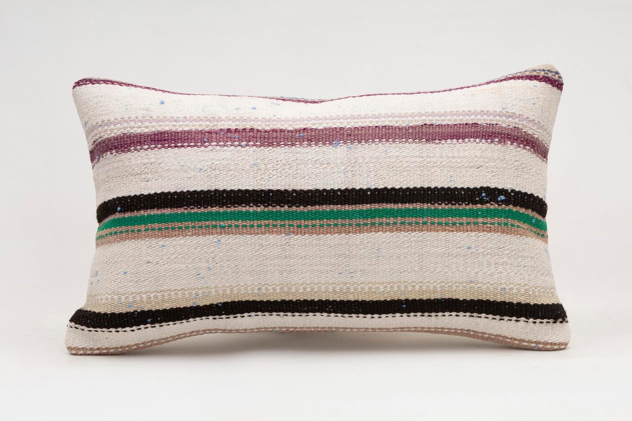 12x20 inches (30x50 cm) Kilim Pillow | KILIM WHOLESALE -&nbsp;Vintage Handmade Pillows - Vintage Handmade Kilim Rugs - It is 100% wool. Artistic and historical rugs. Old handwoven rugs. -&nbsp;Online hand woven rugs and kilim cushions sales. Shipping to a