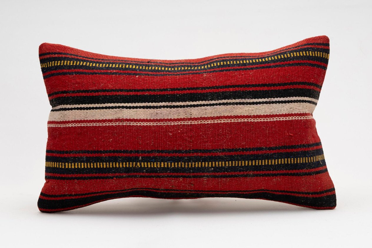 12x20 inches (30x50 cm) Kilim Pillow | KILIM WHOLESALE -&nbsp;Vintage Handmade Pillows - Vintage Handmade Kilim Rugs - It is 100% wool. Artistic and historical rugs. Old handwoven rugs. -&nbsp;Online hand woven rugs and kilim cushions sales. Shipping to a