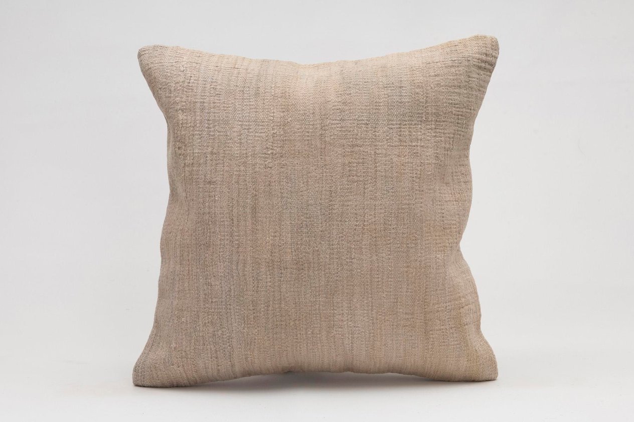 16x16 inches (40x40 cm) Kilim Pillow | KILIM WHOLESALE -&nbsp;Vintage Handmade Pillows - Vintage Handmade Kilim Rugs - It is 100% wool. Artistic and historical rugs. Old handwoven rugs. -&nbsp;Online hand woven rugs and kilim cushions sales. Shipping to a