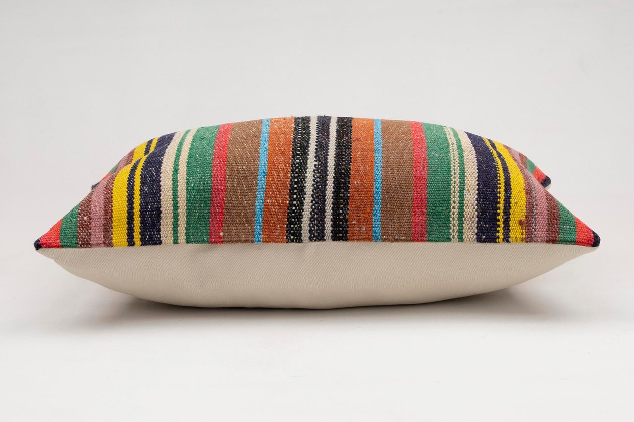 16x24 inches (40x60 cm) Kilim Pillow | KILIM WHOLESALE - Vintage Handmade Pillows - Vintage Handmade Kilim Rugs - It is 100% wool. Artistic and historical rugs. Old handwoven rugs. - Online hand woven rugs and kilim cushions sales. Shipping to a