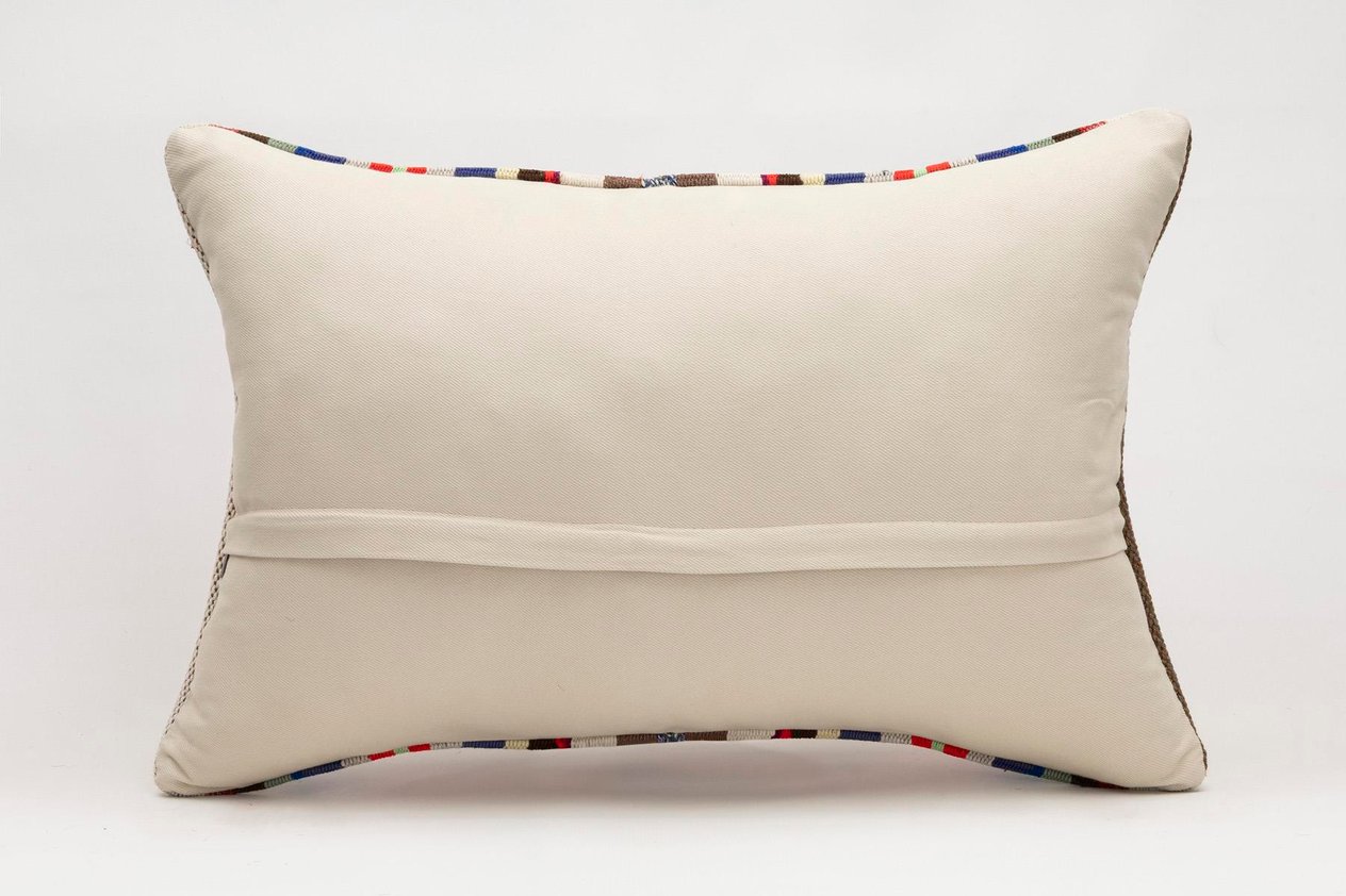 16x24 inches (40x60 cm) Kilim Pillow | KILIM WHOLESALE - Vintage Handmade Pillows - Vintage Handmade Kilim Rugs - It is 100% wool. Artistic and historical rugs. Old handwoven rugs. - Online hand woven rugs and kilim cushions sales. Shipping to a
