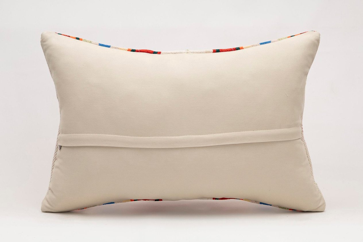 16x24 inches (40x60 cm) Kilim Pillow | KILIM WHOLESALE - Vintage Handmade Pillows - Vintage Handmade Kilim Rugs - It is 100% wool. Artistic and historical rugs. Old handwoven rugs. - Online hand woven rugs and kilim cushions sales. Shipping to a