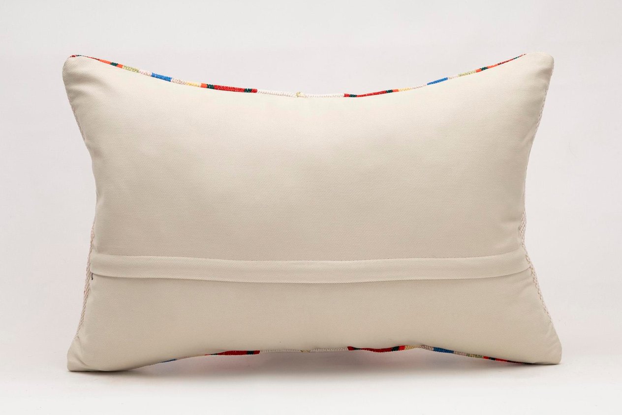 16x24 inches (40x60 cm) Kilim Pillow | KILIM WHOLESALE - Vintage Handmade Pillows - Vintage Handmade Kilim Rugs - It is 100% wool. Artistic and historical rugs. Old handwoven rugs. - Online hand woven rugs and kilim cushions sales. Shipping to a