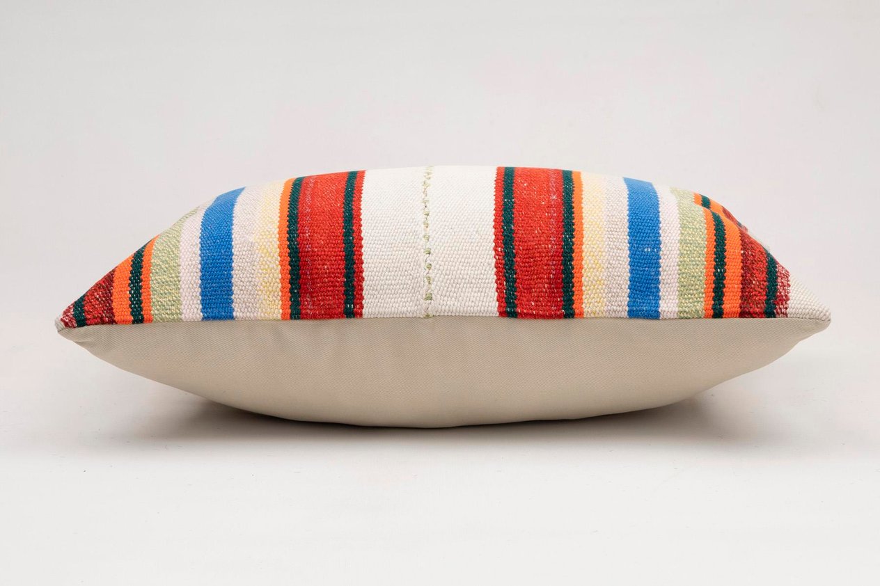 16x24 inches (40x60 cm) Kilim Pillow | KILIM WHOLESALE - Vintage Handmade Pillows - Vintage Handmade Kilim Rugs - It is 100% wool. Artistic and historical rugs. Old handwoven rugs. - Online hand woven rugs and kilim cushions sales. Shipping to a