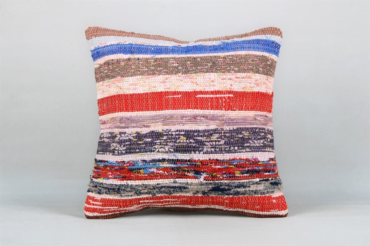 16''16'' (40x40 cm) Kilim Pillows - Vintage Handmade Kilim Pillows - Vintage Handmade Kilim Rugs - It is 100% wool. Artistic and historical rugs. Old handwoven rugs.