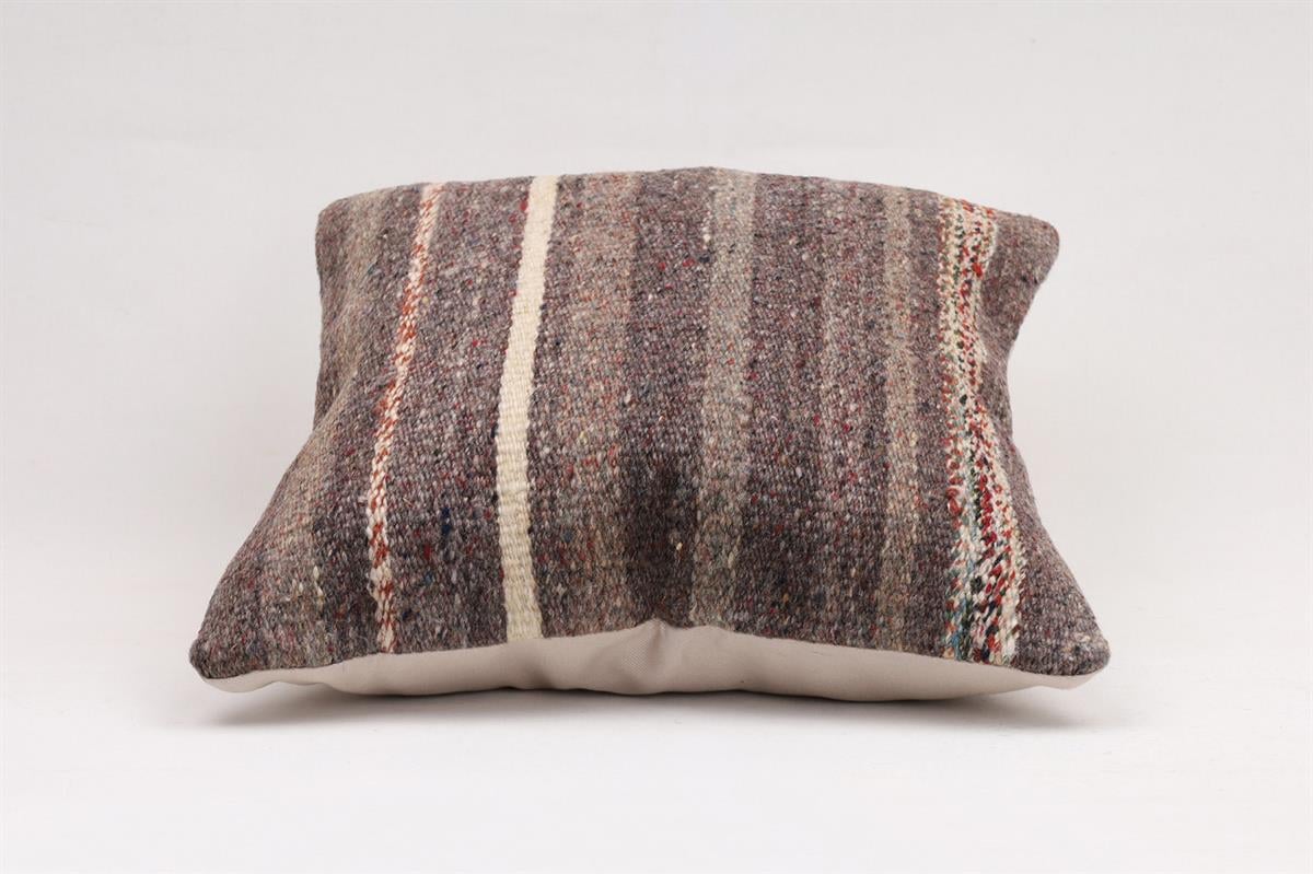 16''16'' (40x40 cm) Kilim Pillows - Vintage Handmade Kilim Pillows - Vintage Handmade Kilim Rugs - It is 100% wool. Artistic and historical rugs. Old handwoven rugs.