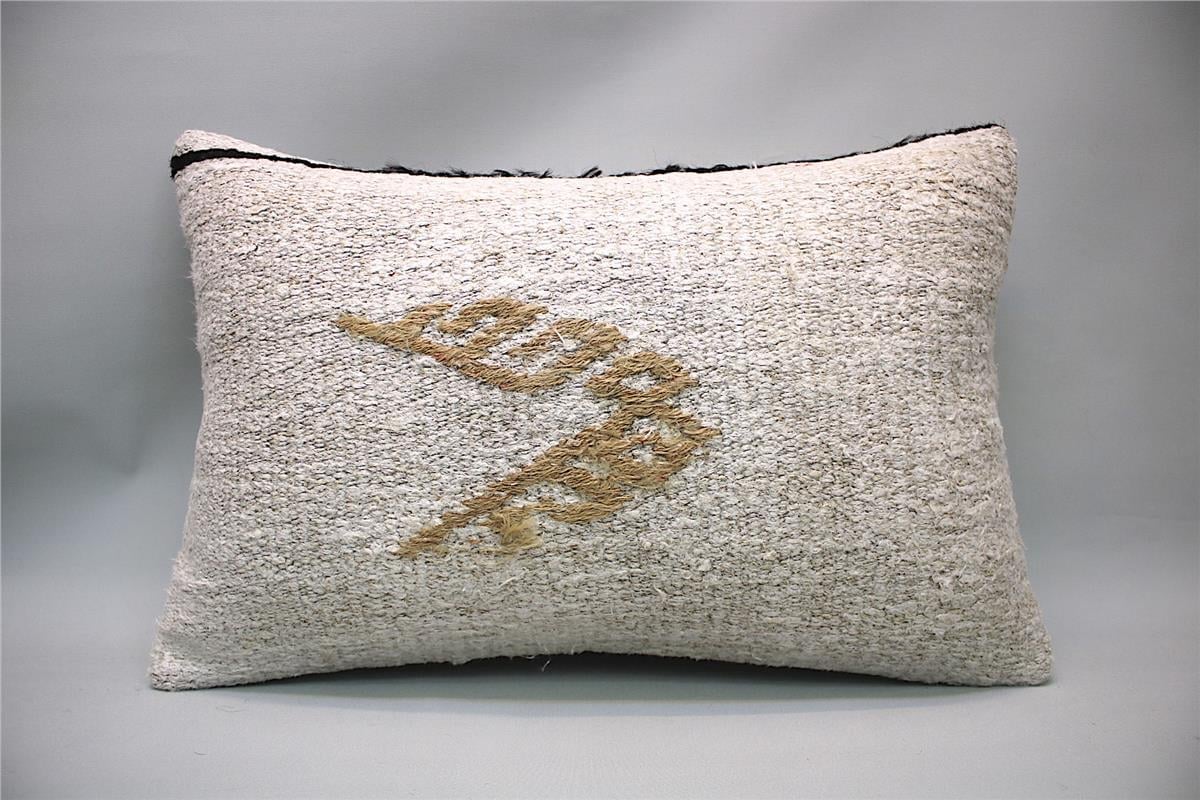16''24'' (40x60 cm) Kilim Pillows - Vintage Handmade Kilim Pillows - Vintage Handmade Kilim Rugs - It is 100% wool. Artistic and historical rugs. Old handwoven rugs.