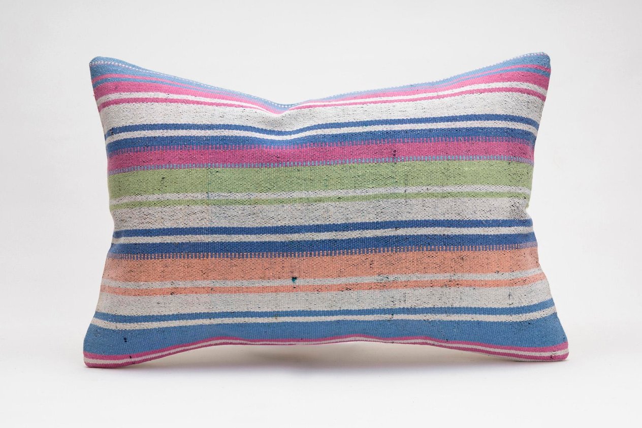 16''24'' (40x60 cm) Kilim Pillows - Vintage Handmade Kilim Pillows - Vintage Handmade Kilim Rugs - It is 100% wool. Artistic and historical rugs. Old handwoven rugs.