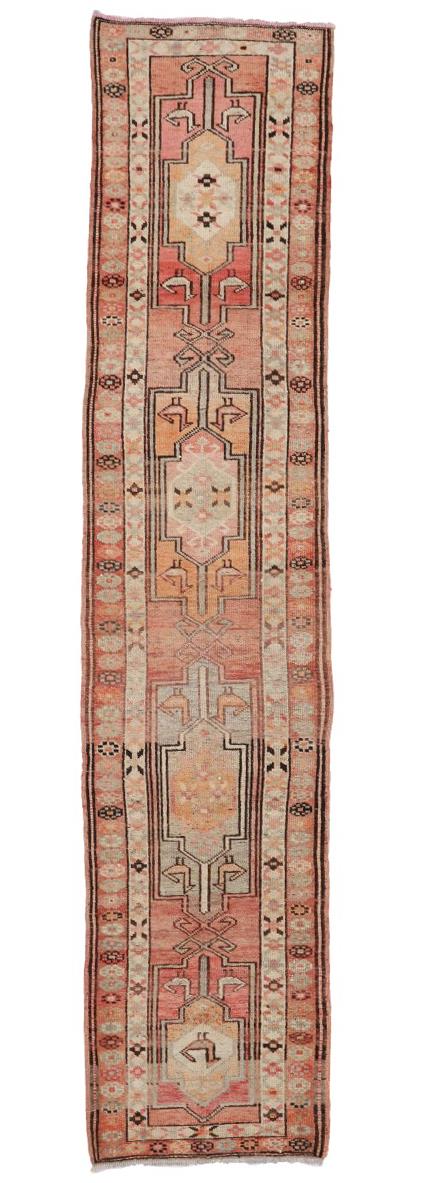 Vintage Faded Decorative Runner - 2`10'' x 13`1''