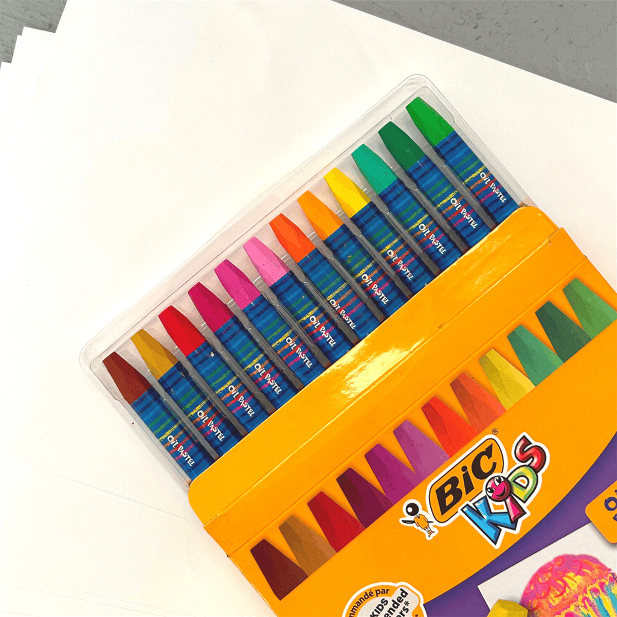 Bic Kids Oil Pastel 24' lü Yağlı Pastel Boya