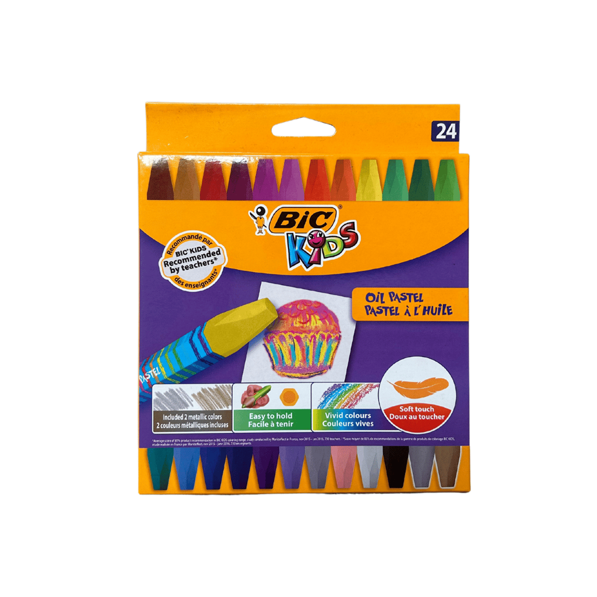 Bic Kids Oil Pastel 24' lü Yağlı Pastel Boya