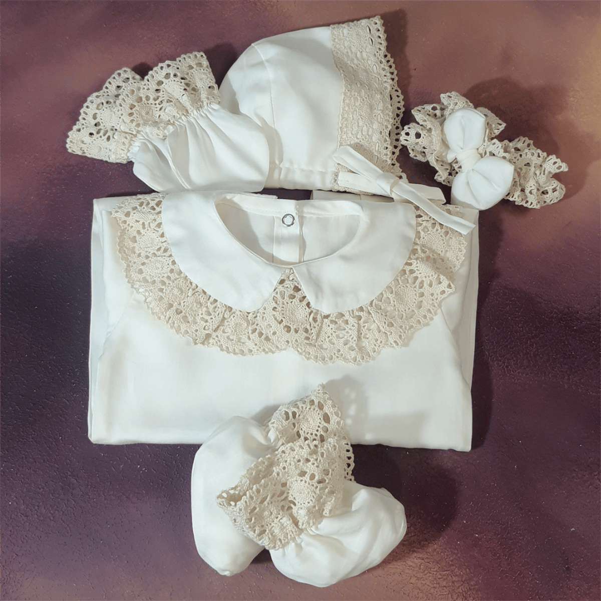 Kız Bebek Mevlüt Kıyafeti Takım Set