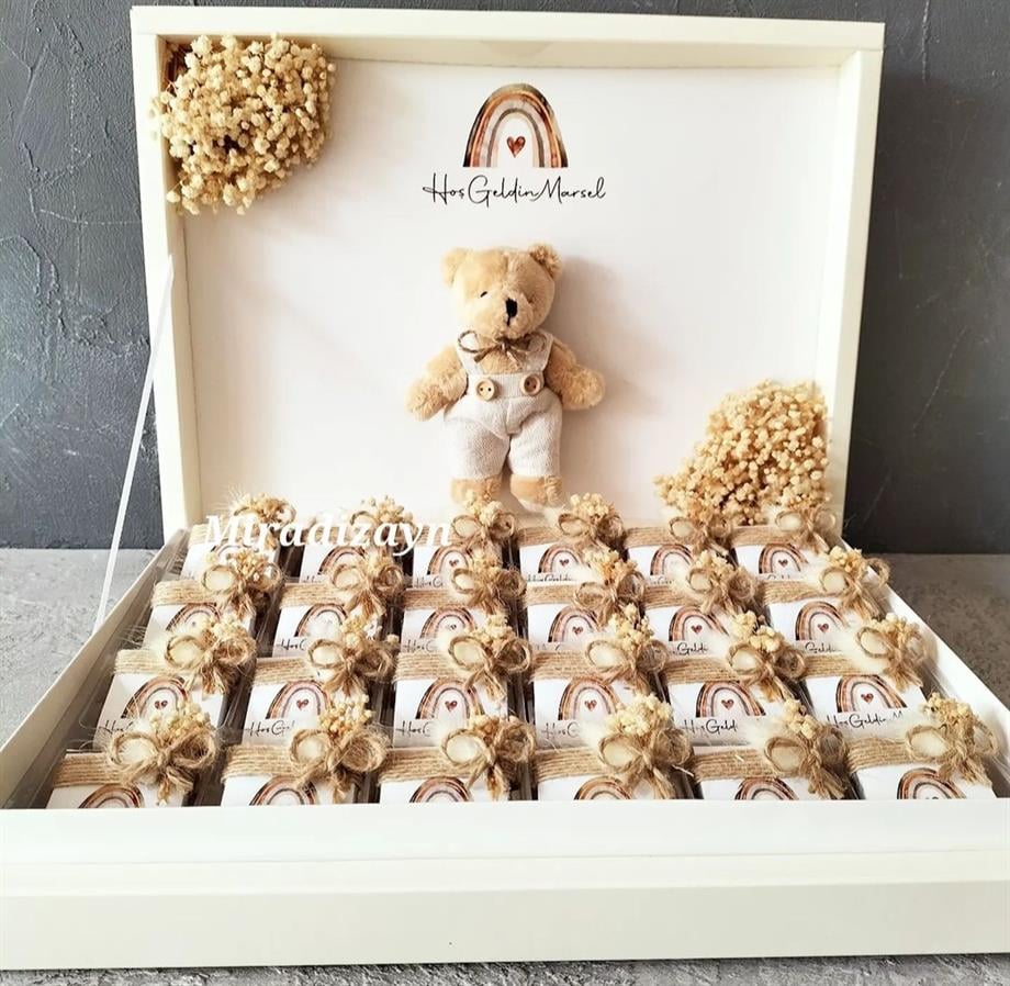 Gökkuşağı Model Bebek Çikolatası