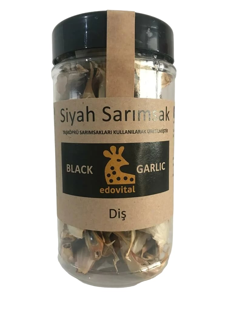 Edovital Siyah Sarımsak Soyulmamış Diş 150 gram