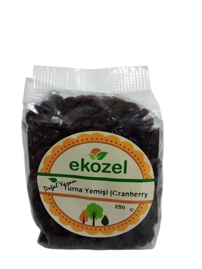 Ekozel Turna Yemişi (Cranberry) 250 gr