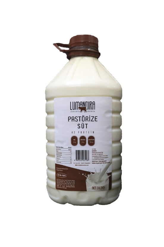 Lumandıra Jersey İnek Sütü 3 Lt (Bursa Dışı İller)
