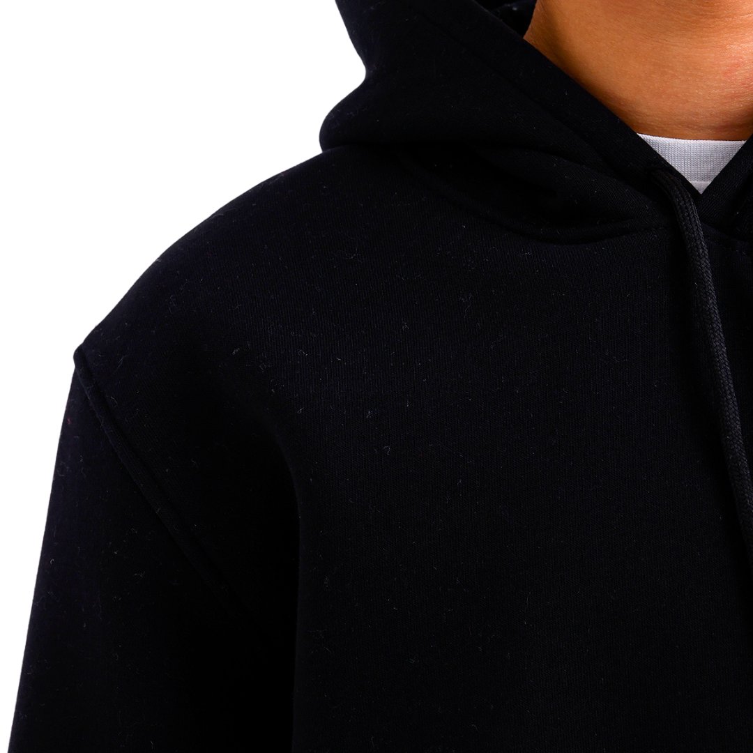 Kapüşonlu Sweatshirt - Siyah
