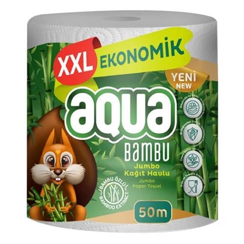 Aqua Havlu Dev Rulo XL 50m