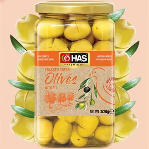 HAS Kırma Yeşil Zeytin 850gr2