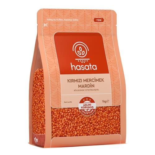 Hasata Kırmızı Mercimek 1kg