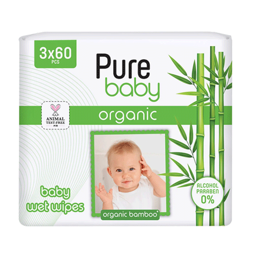 Pure Baby Islak Havlu 3x60
