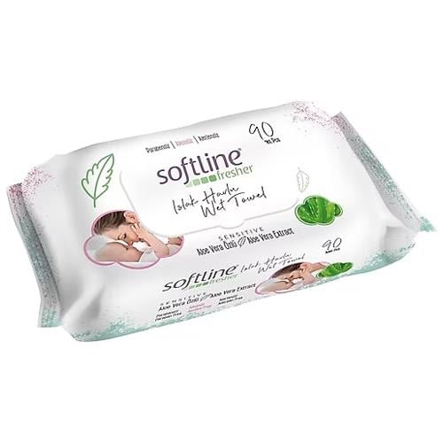 Softline Islak Havlu Aloevera 90'lı